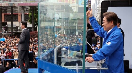 주말 수도권 유세 나선 이재명