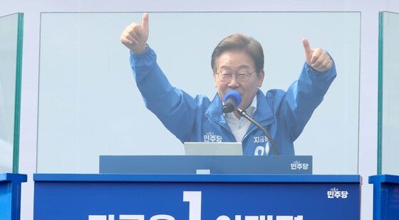 이재명 '안양 시민에게 지지 호소'