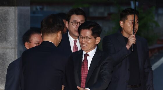 박근혜 전 대통령 사저 찾은 김문수 후보