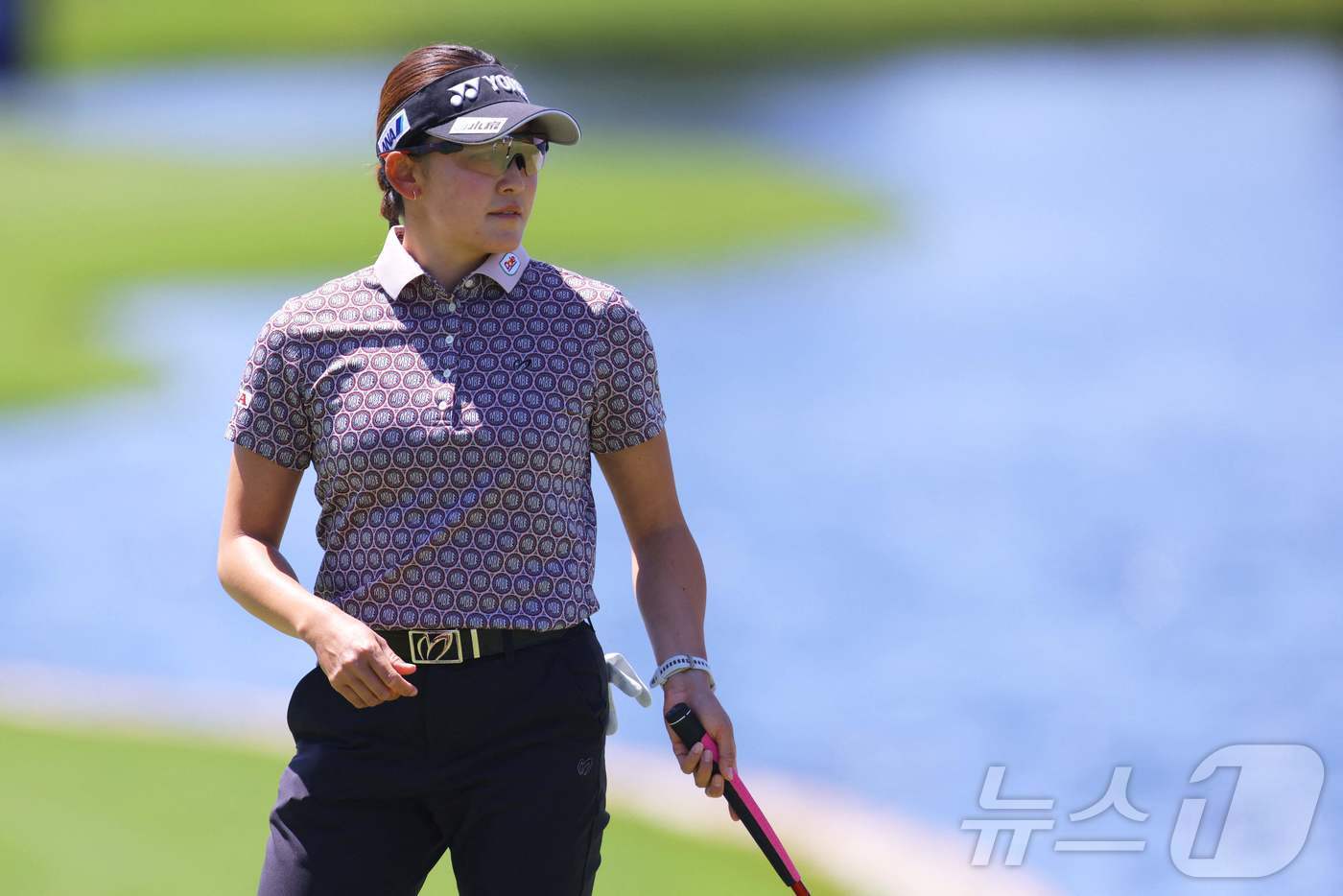 본문 이미지 - LPGA투어 첫 우승을 차지한 이와이 치사토(일본). ⓒ AFP=뉴스1