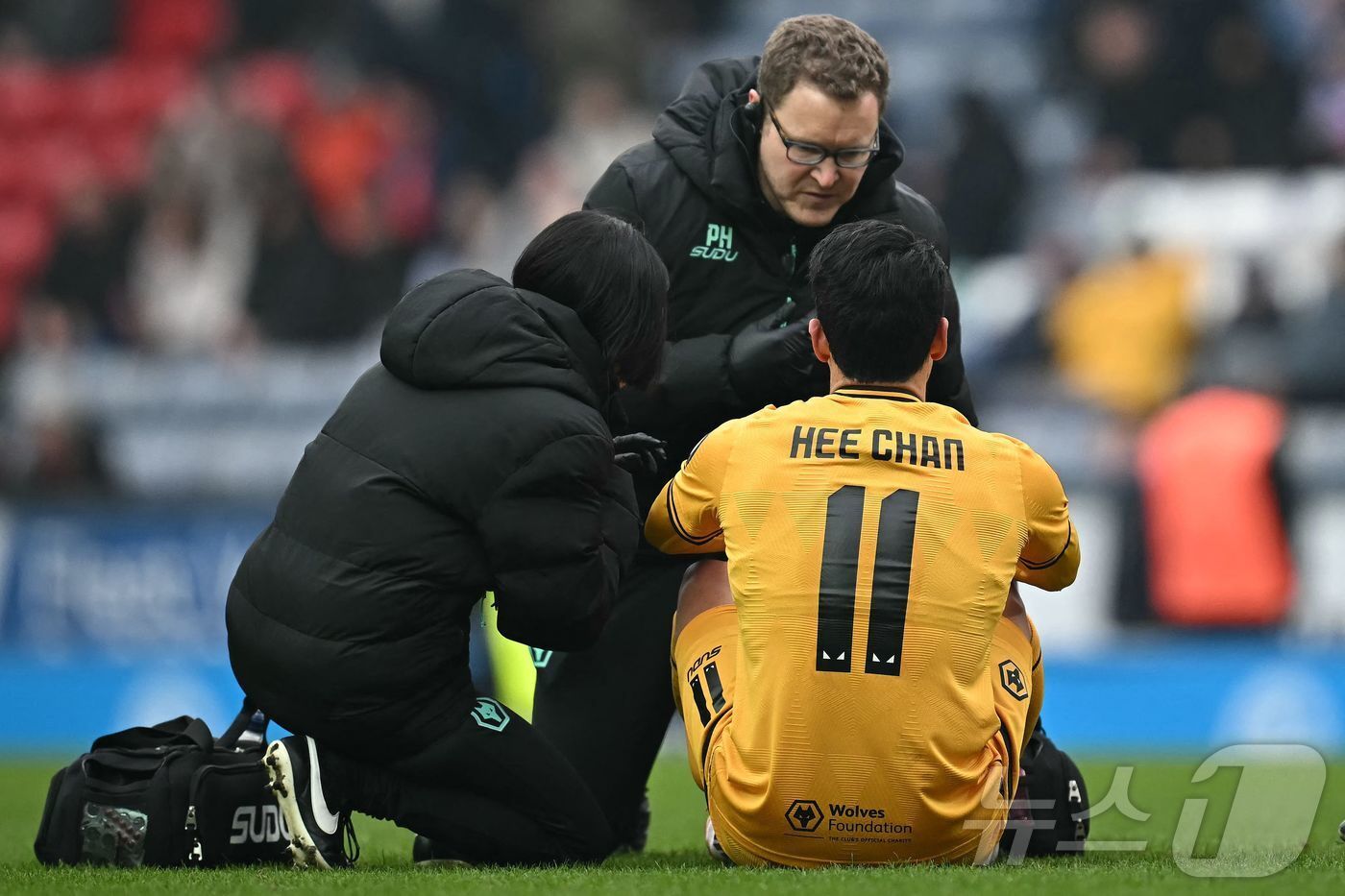 본문 이미지 - 울버햄튼 황희찬. ⓒ AFP=뉴스1
