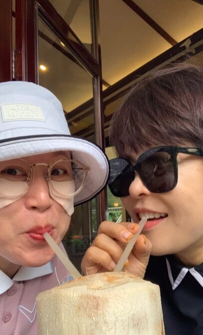 본문 이미지 - 박미선과 조혜련(박미선 SNS)