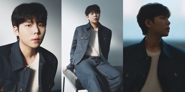 정승환, 싱글 '봄에' 콘셉트 포토 공개…감각적인 '청청' 패션