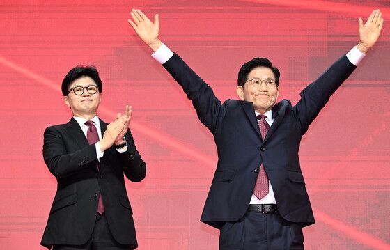 김문수, 당심으로 한동훈 눌렀다…'단일화+반탄' 표심 결집