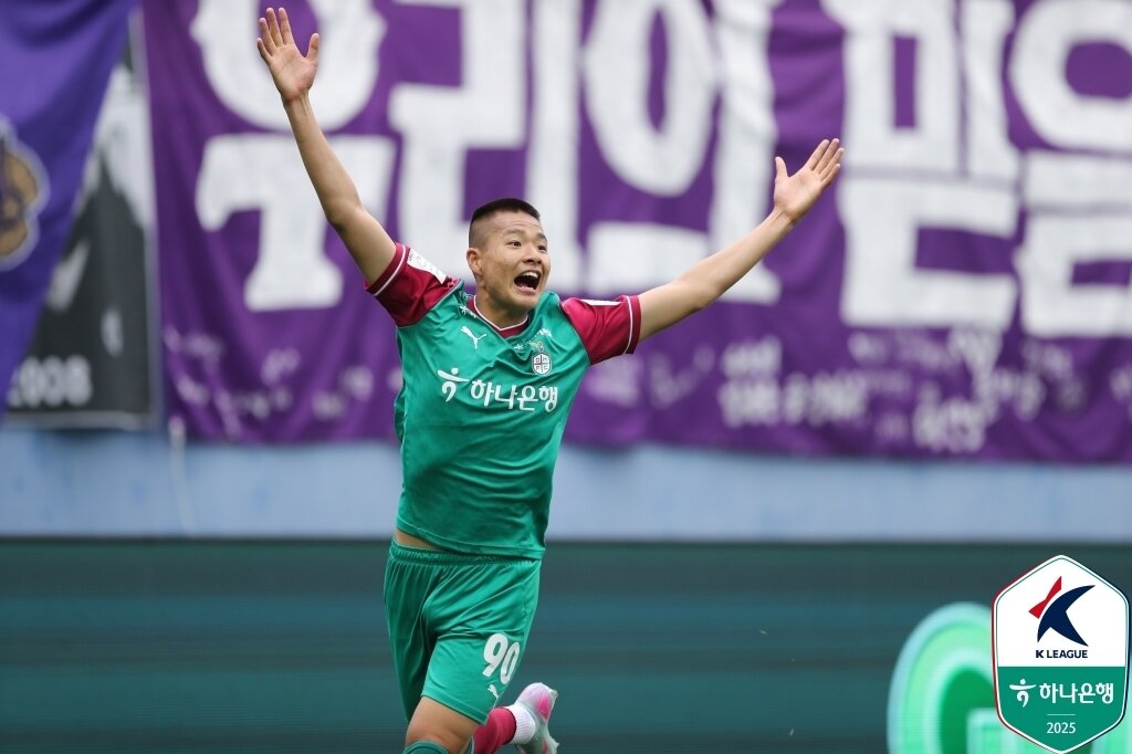 본문 이미지 - 대전 하나시티즌 신예 공격수 김현오. &#40;한국프로축구연맹 제공&#41;