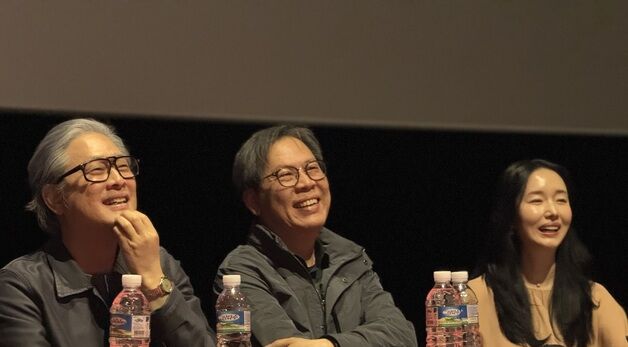 관객과 대화하는 박찬욱·박찬경·이정현