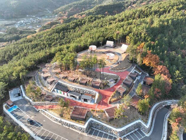 광양 구봉산 숲속야영장 개장…야영데크 등 33면 갖춰