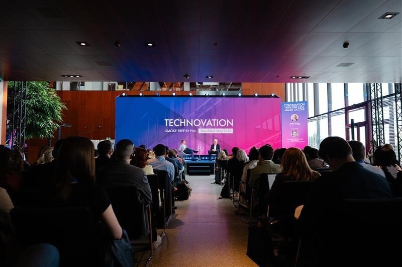 본문 이미지 - 필립모리스 인터내셔널(Philip Morris International Inc. )은 지난 27일(현지시간) 스위스 뇌샤텔 PMI R&D센터 더 큐브에서  '테크노베이션 2025'(Technovation 2025)을 개최했다. (필립모리스 제공)