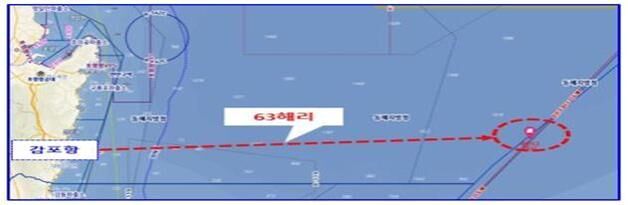 경주 감포 해상서 침수 중인 어선 구조…승선원 5명 안전