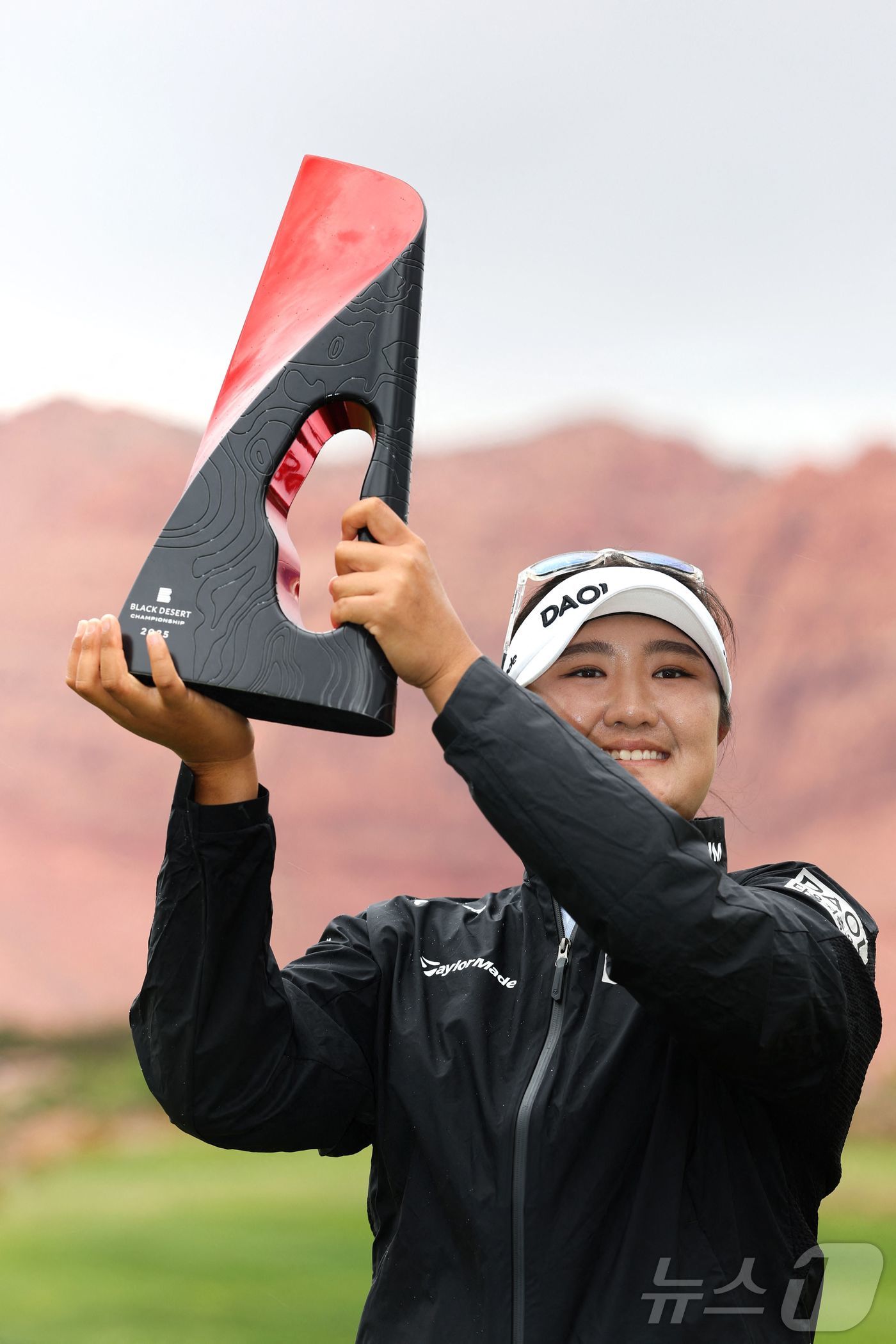 (세인트 조지 AFP=뉴스1) 우동명 기자 = 유해란이 4일(현지시간) 유타주 세인트 조지에 있는 블랙 데저트 리조트 골프코스에서 열린 LPGA 투어 신설 대회인 블랙 데저트 챔피 …