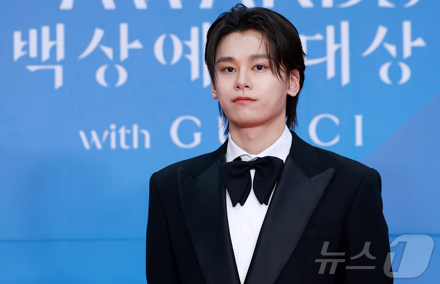 (서울=뉴스1) 김진환 기자 = 배우 차우민이 5일 오후 서울 강남구 코엑스에서 열린 '61회 백상예술대상' 레드카펫에서 포즈를 취하고 있다. 2025.5.6/뉴스1