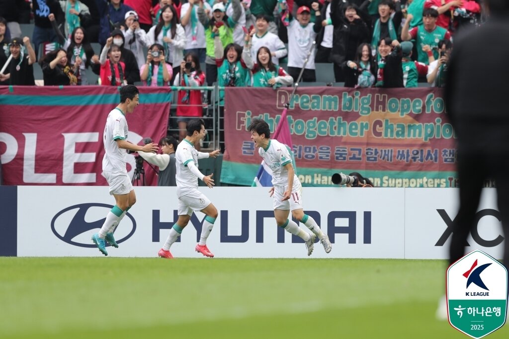 본문 이미지 - 대전하나시티즌의 김인균(한국프로축구연맹 제공) 