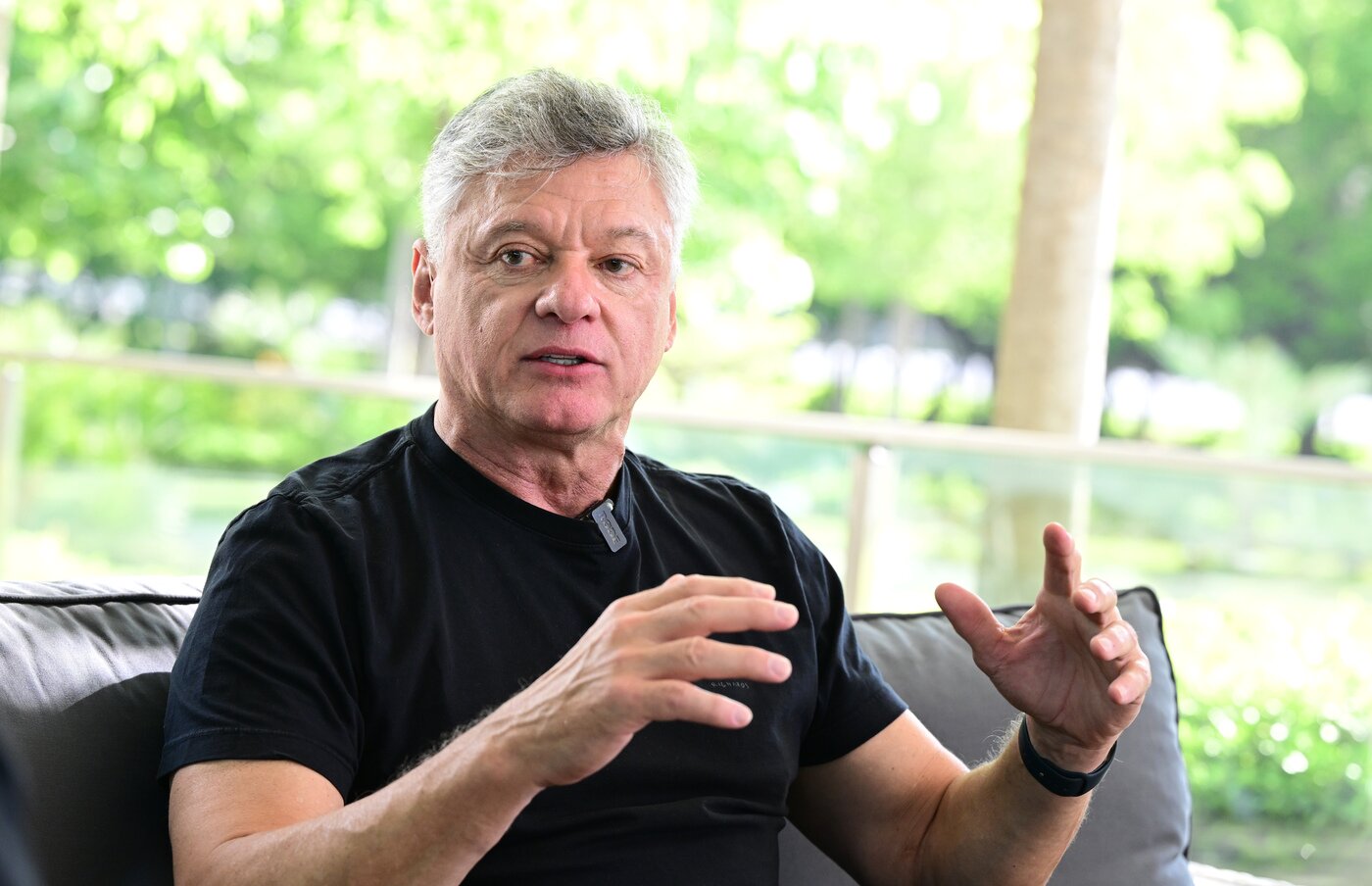 본문 이미지 -  헤난 대한항공 감독&#40;KOVO 제공&#41; 