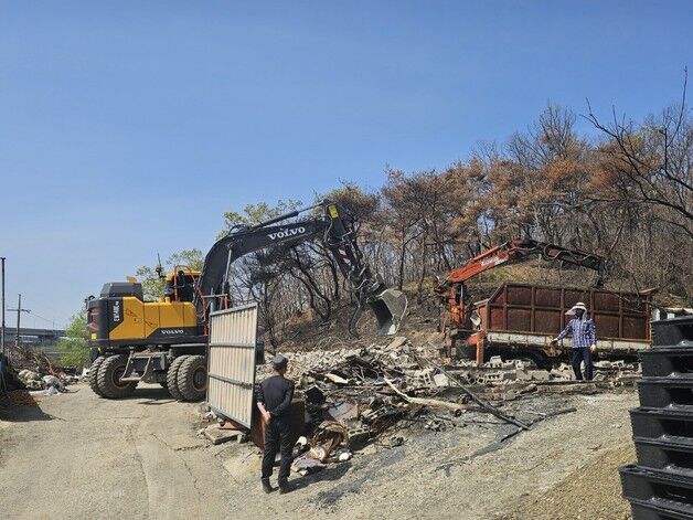 경북 산불 재난폐기물 154만톤…국비 1381억 투입 처리