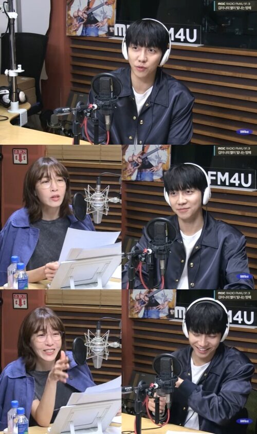 본문 이미지 - &#39;김이나의 별이 빛나는 밤에&#39; 보이는 라디오 캡처