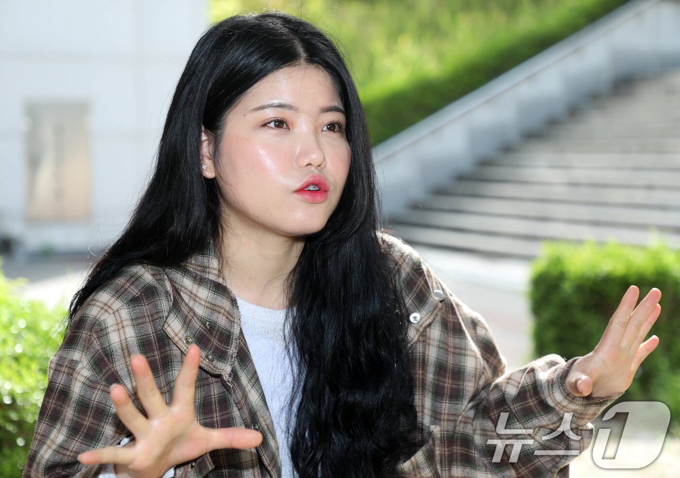 본문 이미지 - 유학생 퍼얌 생문자씨. ⓒ News1 유경석 기자