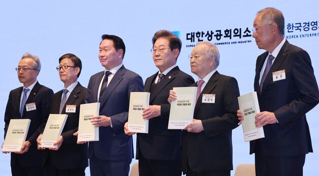 이재명 만난 경제6단체 "美관세 협상·내수진작, 앞장서 돕겠다"(종합)