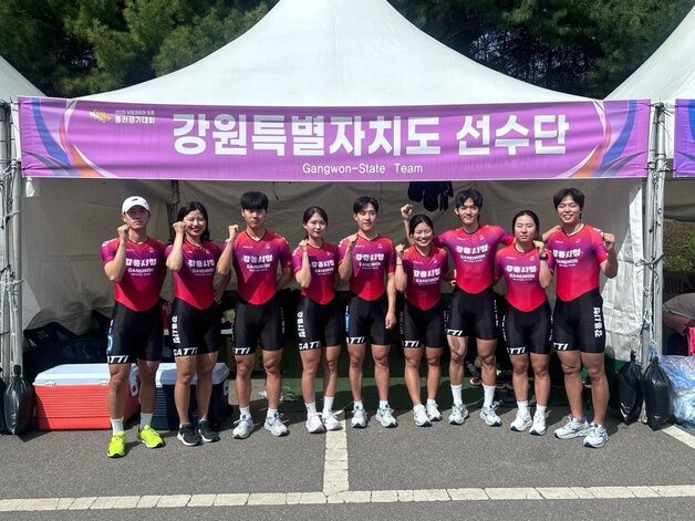 강릉시청 롤러부 최웅규, 국대 선발전 DTT 200m 우승