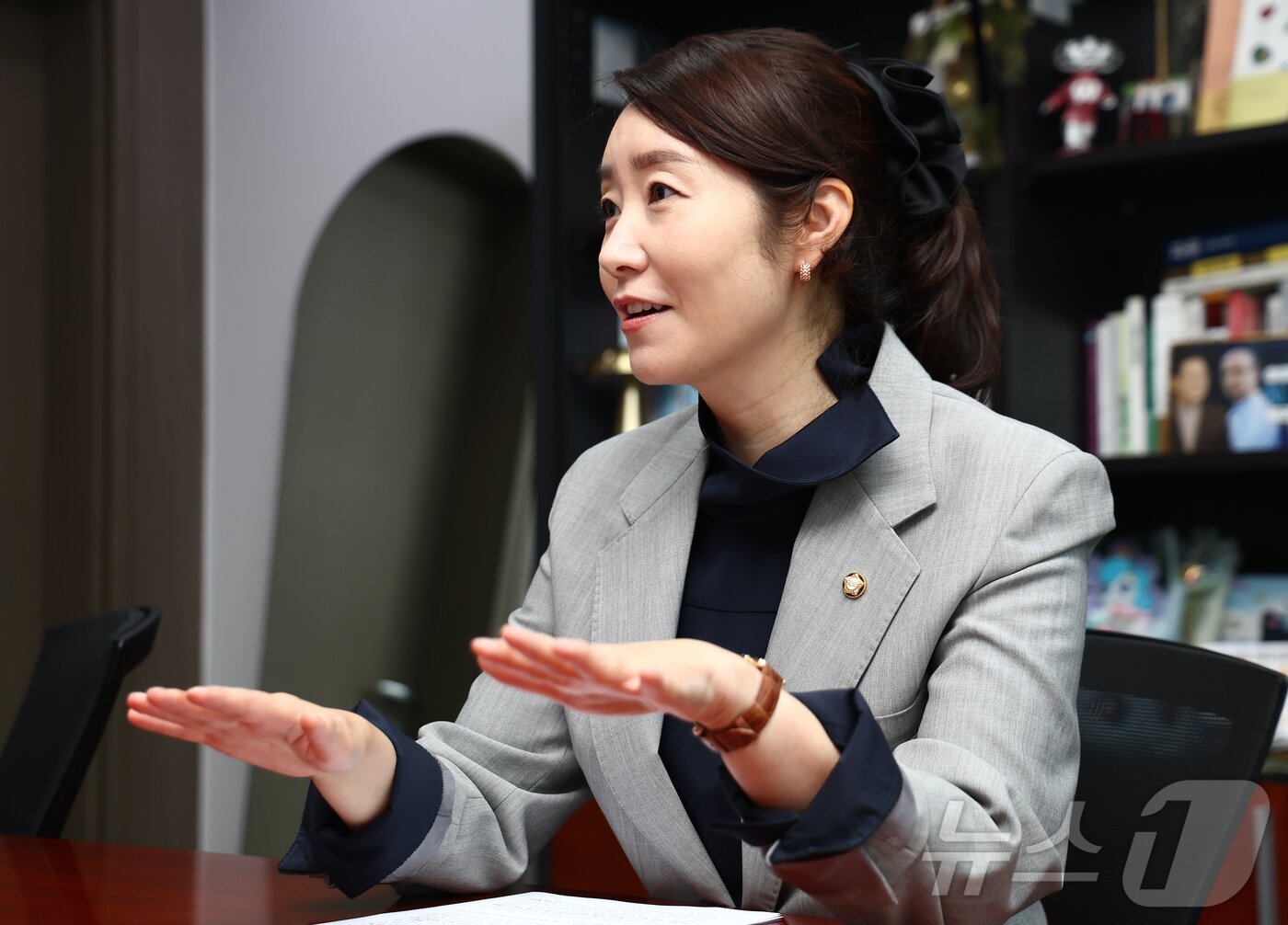 본문 이미지 - 강선우 의원. 2025.5.9/뉴스1 ⓒ News1 김민지 기자