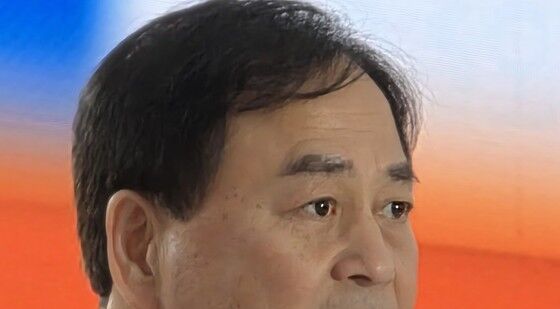 경북도민체전 환영사하는 배낙호 김천시장