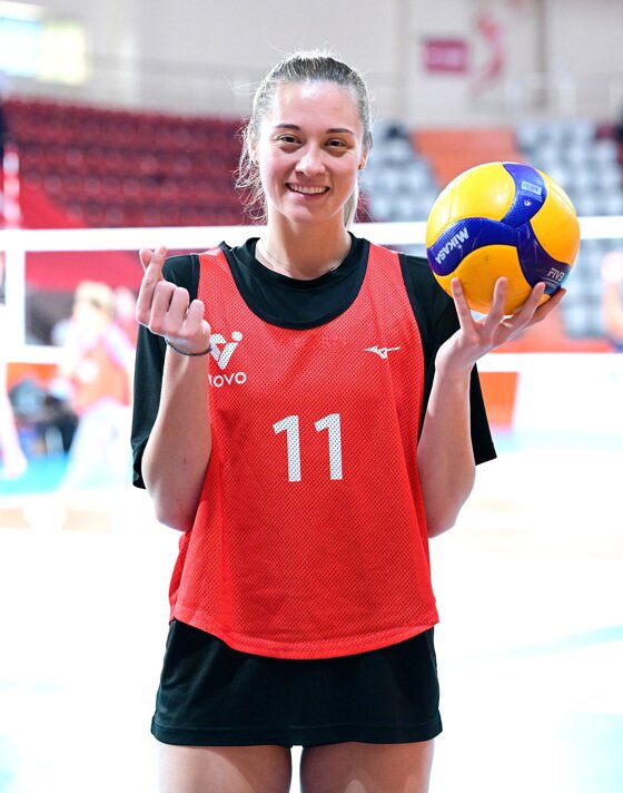 본문 이미지 - 4년 만에 V리그로 돌아오는 레베카 라셈&#40;흥국생명&#41;. &#40;KOVO 제공&#41;