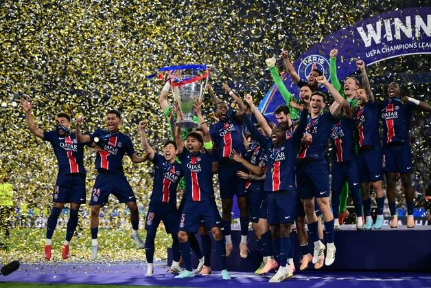 메시·음바페 슈퍼스타로도 못했던 챔스 우승, '팀 PSG'가 해냈다