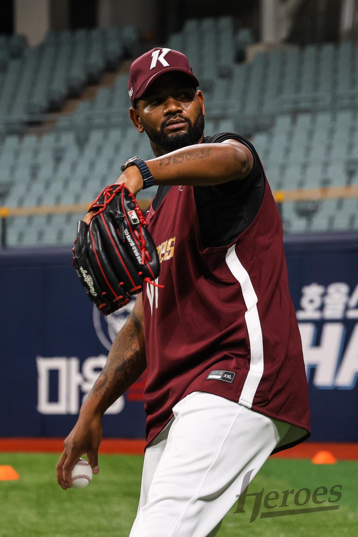 본문 이미지 - 키움 히어로즈 라울 알칸타라. (키움 제공)