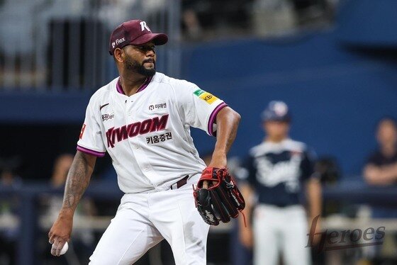 본문 이미지 - 키움 히어로즈 라울 알칸타라. (키움 제공)