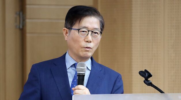 기조강연하는 변창흠 전 국토부 장관