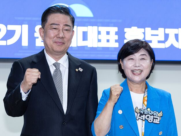 김병기·서영교 원내대표 후보 "野 법사위원장 교체 요구 못 들어줘"