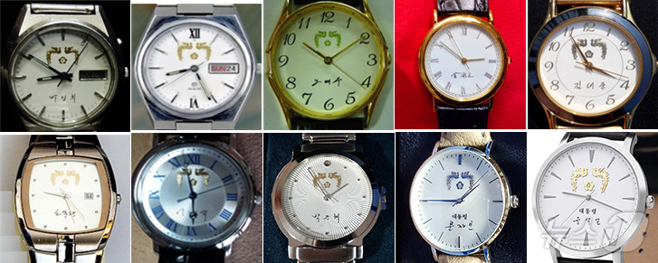 (서울=뉴스1) = 대통령실이 지난 10일 역대 대통령이 제작한 '대통령 시계'를 포함해 대통령실 선물을 제작하기 위한 작업에 돌입했다고 밝혔다.위 사진 왼쪽부터 박정희, 전두환, …