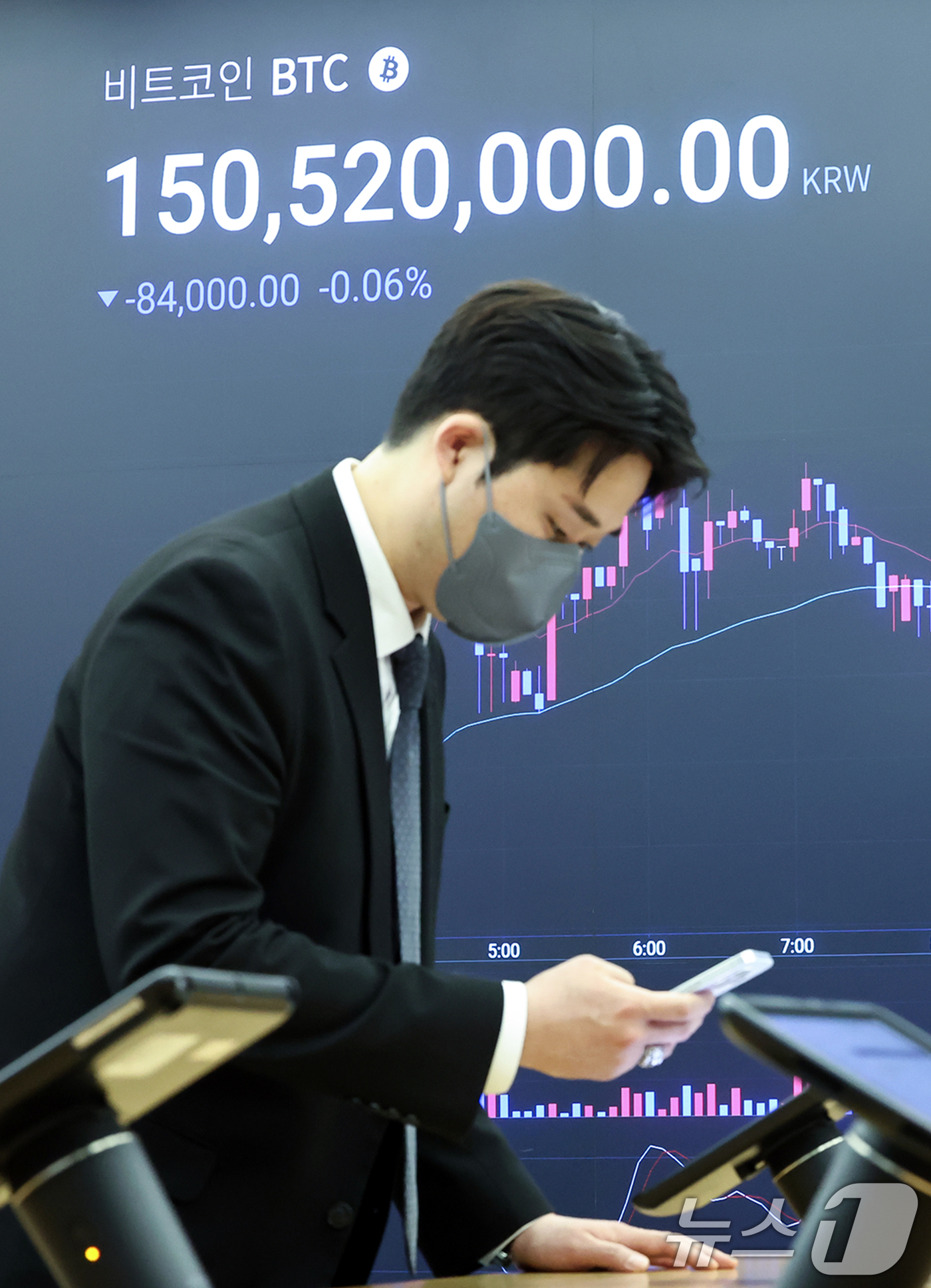 (서울=뉴스1) 민경석 기자 = 지난 10일 11만달러를 돌파한 비트코인(BTC)이 10만9000달러대에서 횡보하고 있다.11일 오전 기준 국내 비트코인 가격은 전날 같은 시간보다 …