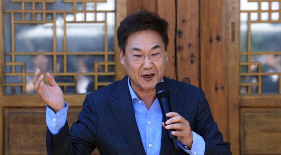 인사말 하는 정문헌 종로구청장