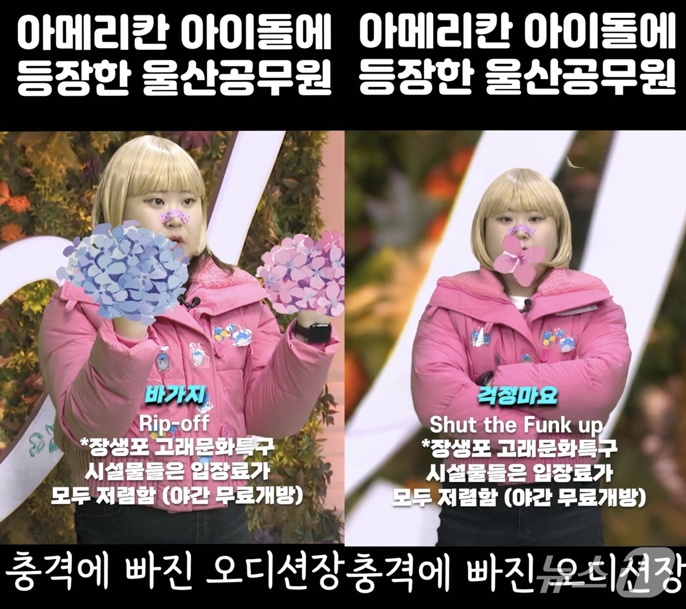본문 이미지 - 울산시 남구 공식 인스타그램 계정에 올라온 장생포 수국 축제 홍보 영상이 엿새만에 조회수 100만 뷰를 돌파했다.&#40;울산 남구 제공. 재판매 및 DB 금지&#41;/뉴스1