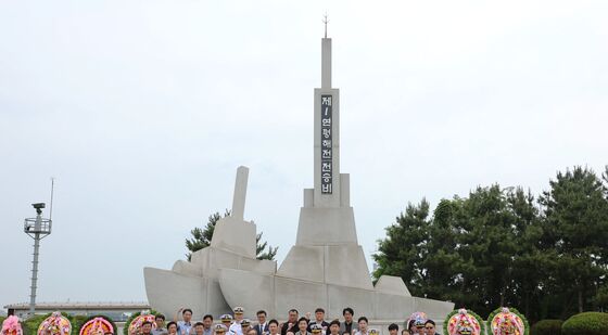 제1연평해전 승전 기념행사 기념촬영