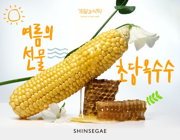 신세계백화점, 제철 초당 옥수수 기획전 선보여
