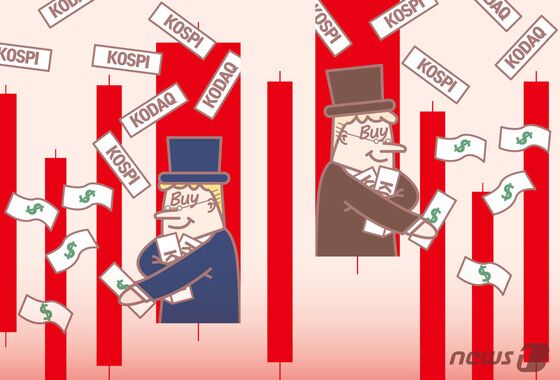 [뉴스1 리포트]"이재명 리레이팅"…코스피 4兆 산 외국인, 순매수 언제까지