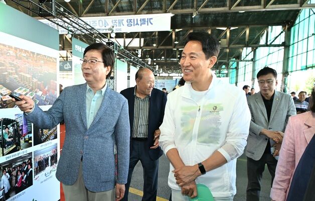 [동정] 오세훈 "가락시장, 전세계에서 가장 스마트한 시장 될 것"