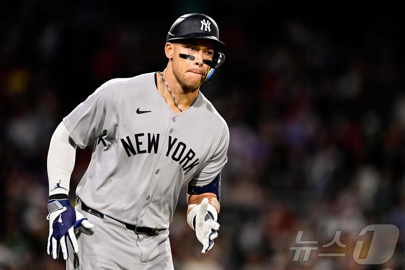 본문 이미지 - 올스타 팬투표 전체 1위를 달리고 있는 애런 저지  ⓒ AFP=뉴스1