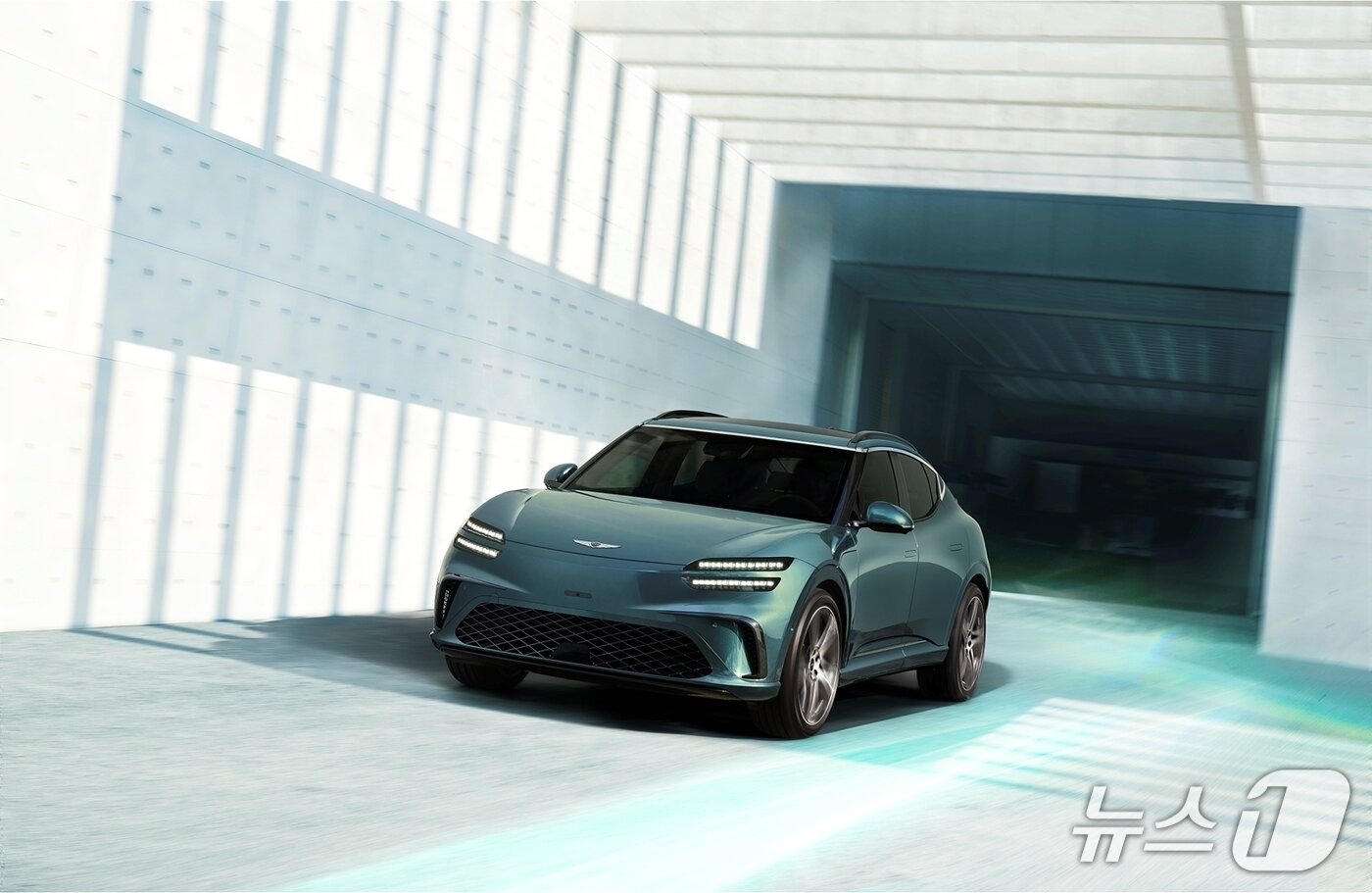 본문 이미지 -  제네시스 전기차 GV60.(제네시스 제공)