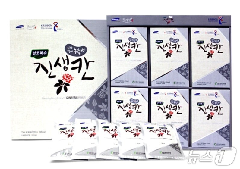 본문 이미지 - 한국지네틱바이오팜의 대표 제품 &#39;진생칸 농축액&#39;&#40;한국지네틱바이오팜 제공. 재판매 및 DB금지&#41;/뉴스1