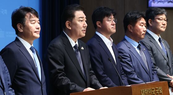 민주당 원내대표단 인선 발표하는 김병기 원내대표