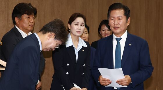 당대표 출마 기자회견 마친 정청래