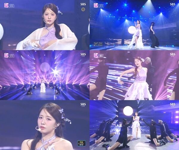 정다경, '인기가요' 출격…아이돌 비주얼에 절절 가창력