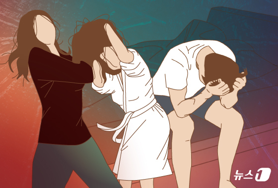 "너였구나"…남편 불륜 현장 잡은 아내, 상간녀 폭행했다가 징역형