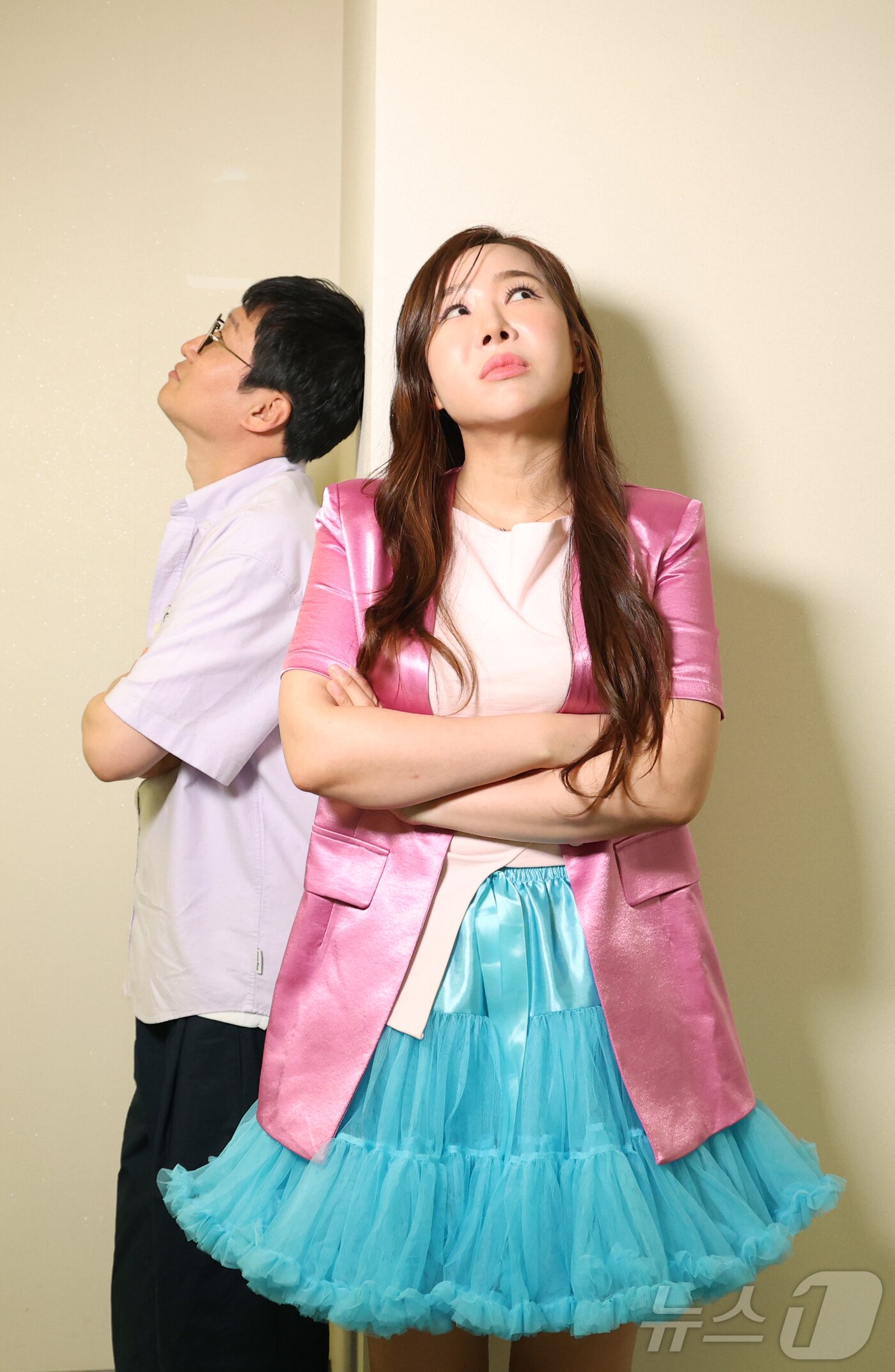 본문 이미지 - 조현민(왼쪽) 최설아 부부 / 뉴스1 ⓒ News1 권현진 기자