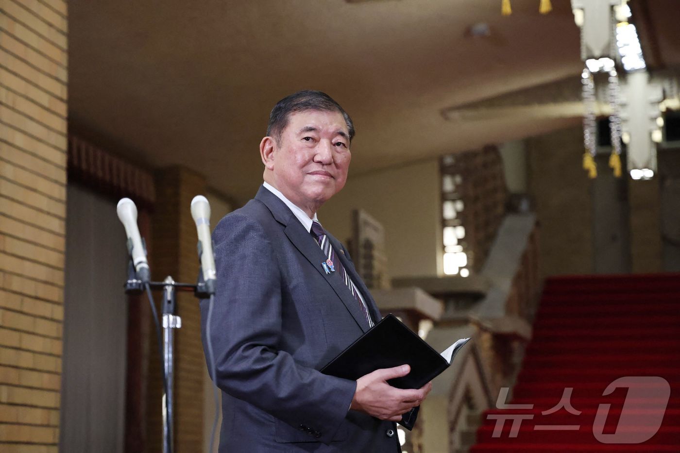 본문 이미지 - 이시바 시게루 일본 총리. 2025.6.16 ⓒ AFP=뉴스1 ⓒ News1 강민경 기자