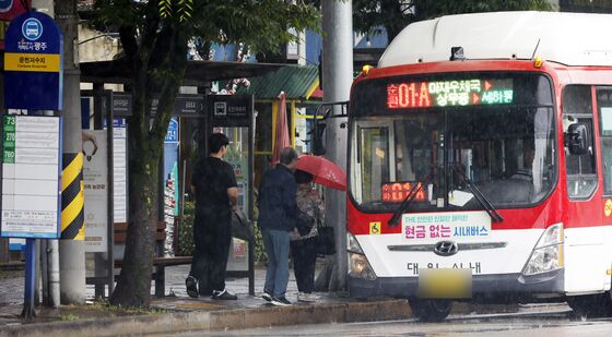 광주 시내버스파업 9일째
