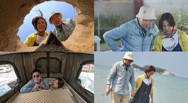"신혼여행 느낌"…김일우♥박선영, 설레는 1박2일 캠핑카 여행