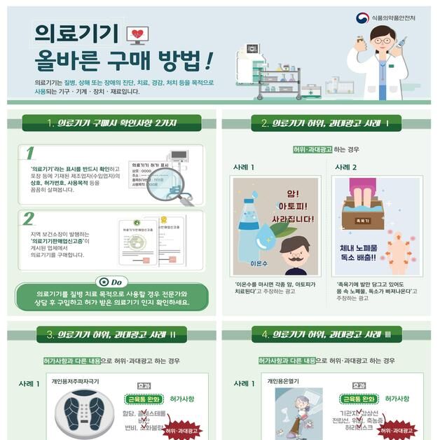 839건 적발에도 또 반복…식약처, 의료기기 허위광고 뿌리 뽑는다